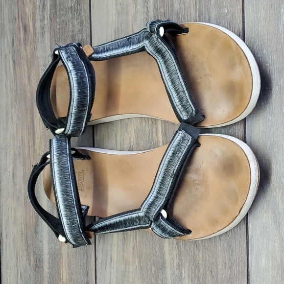 Teva Women Original Universal Ombre Sandals Shoes Hook&loop Outdoor Hiking sz 11 - Picture 4 of 15